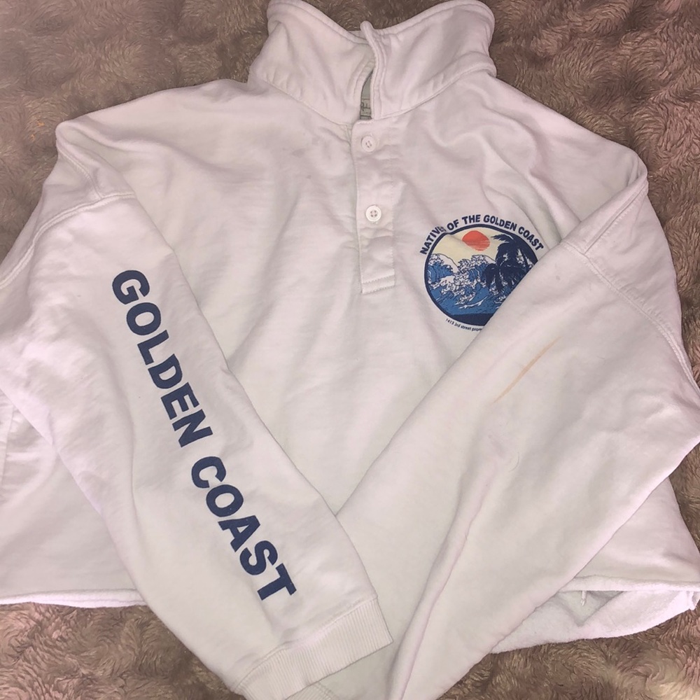 Cropped sweatshirt